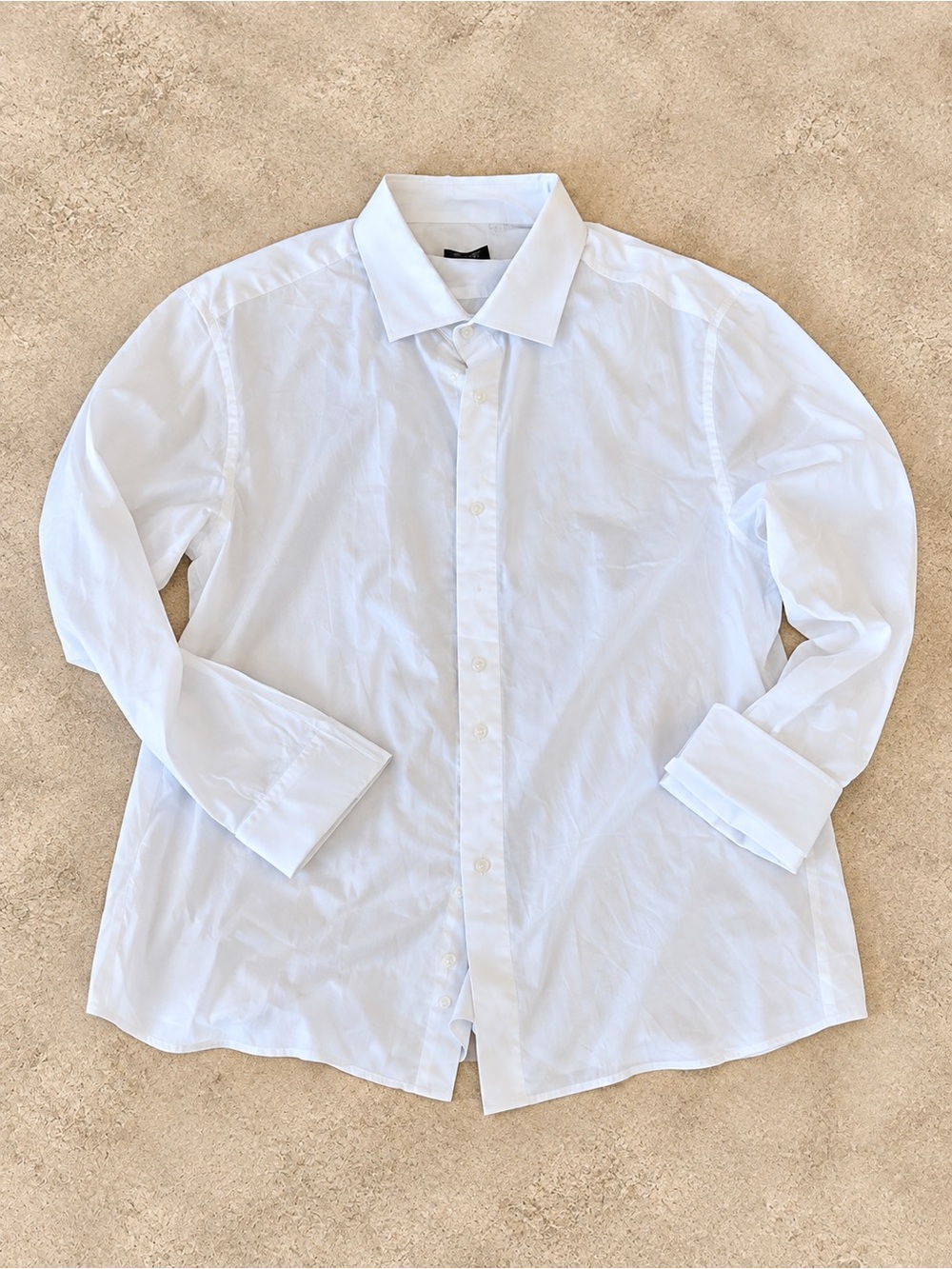 Suit Shop White Button Up Shirt